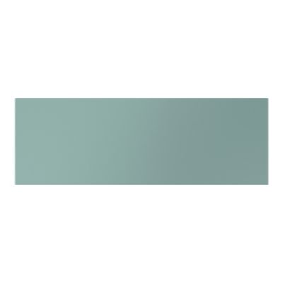 Façade tiroir Stevia vert mat L. 100 cm x H. 34 cm Caraway Innovo GoodHome vendue par 2
