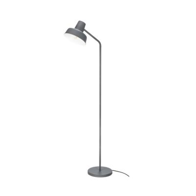 Lampadaire Orous E27 15W H.169,5xP.57cm gris foncé GoodHome