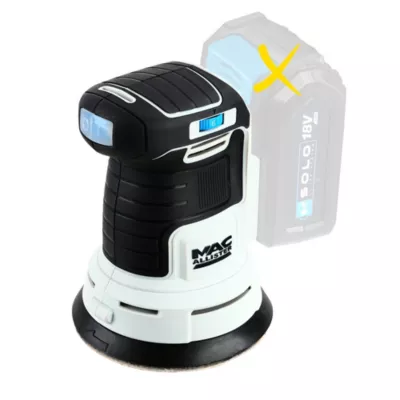 Ponceuse excentrique sans fil Mac Allister Solo MROS18-Li 18V ( sans batterie)