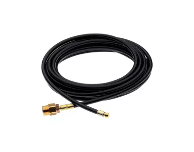 Tuyan de drainage L. 16 m pour nettoyeur haute pression Erbauer noir