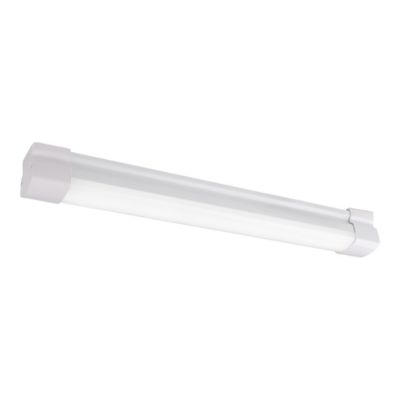 Réglette sous meuble Sarnia LED intégrée blanc neutre IP20 dimmable 300lm 4.5W L.34xl.3,3xH.4 cm blanc GoodHome