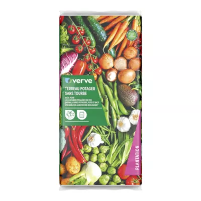 Terreau potager sans tourbe Verve 40L