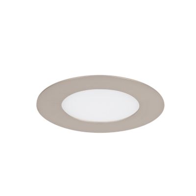 3 spots encastrables Karluk LED intégrée variation de blancs IP65 500lm 6.5W Ø8xH.2,4cm argent GoodHome