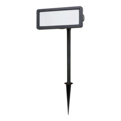 Balise extérieure connectée Myko GoodHome LED intégrée 2000lm 20W blanc chaud à blanc froid .20 x H.47,5cm noir