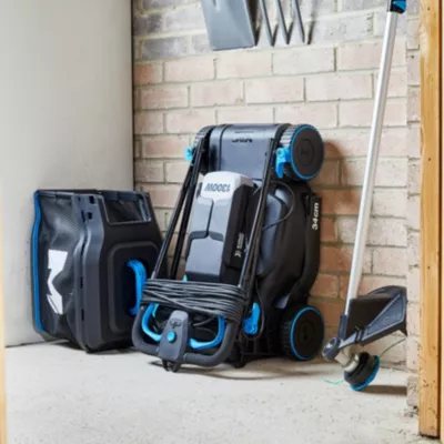 Tondeuse filaire 1300 W - largeur de coupe 34 cm - hauteur de coupe 20 à 70 mm - bac 35 L - Mac Allister MLM1334