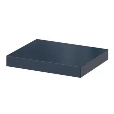 Tablette murale avec fixation invisible GoodHome Cusko bleu foncé 30 cm