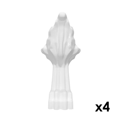 4 Pieds blancs pour baignoire Emba, GoodHome