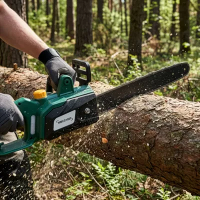 Tronçonneuse filaire 1800 W - longueur du guide-chaîne 350 mm - poids 4,24 kg - NMCS1800