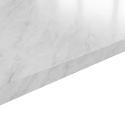 Plan de travail stratifié effet soft quartz L.300 x ép.3,8 cm GoodHome Kala
