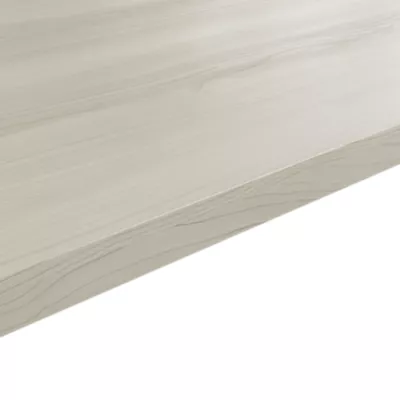 Plan de travail stratifié effet bois pâle L.300 x l.62 x ép.3,8 cm GoodHome Berberis