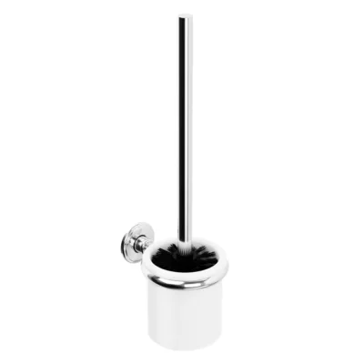 Brosse WC et support mural en acier inoxydable chromé Endell GoodHome