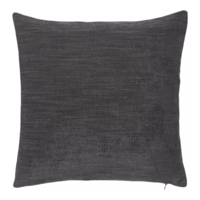 Housse de coussin Pahea gris foncé l.45 x L.45cm GoodHome