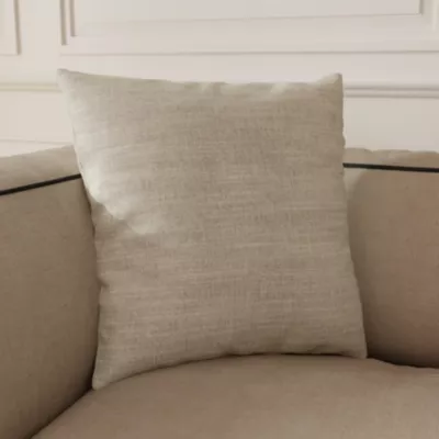 Housse de coussin Pahea beige l.45 x L.45cm GoodHome