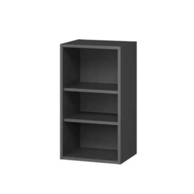 Caisson haut de cuisine GoodHome anthracite H. 72 cm x L. 40 cm