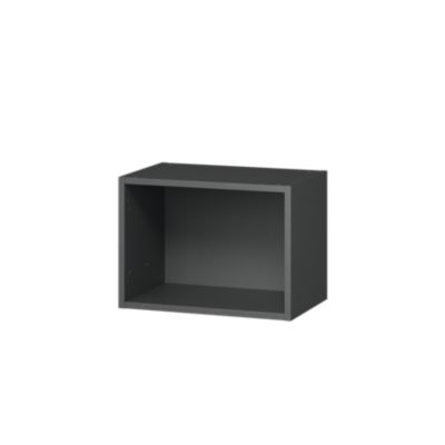 Caisson haut de cuisine GoodHome anthracite H. 36 cm x l. 50 cm