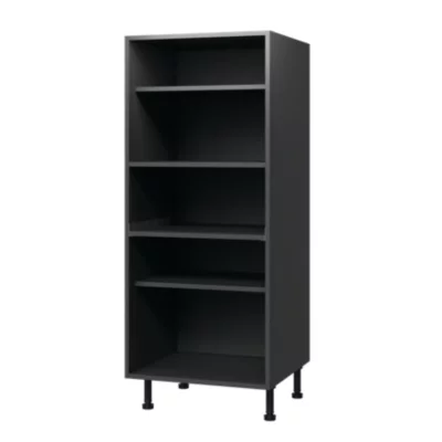 Ensemble de tablettes pour colonne électroménager anthracite L.60 x P.57 cm GoodHome