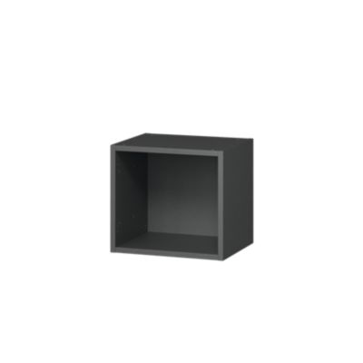 Caisson haut de cuisine GoodHome anthracite H. 36 cm x l. 40 cm