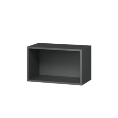 Caisson haut de cuisine GoodHome anthracite H. 36 cm x l. 60 cm