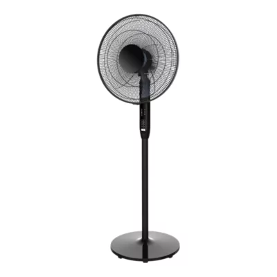 Ventilateur sur pied 3 vitesses 40 cm noir