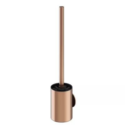 Brosse WC et support mural en acier inoxydable cuivré Cavally GoodHome