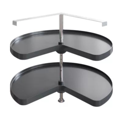 Carrousel d'angle 3/4 pour meuble de cuisine GoodHome Pebre, 93 cm