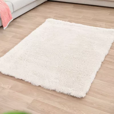 Tapis intérieur extra doux écru L.170 x l.120cm GoodHome, Pelli