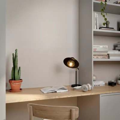 Papier peint à peindre vinyle intissé texturé blanc L. 2500 x l. 106 cm GoodHome Laurus
