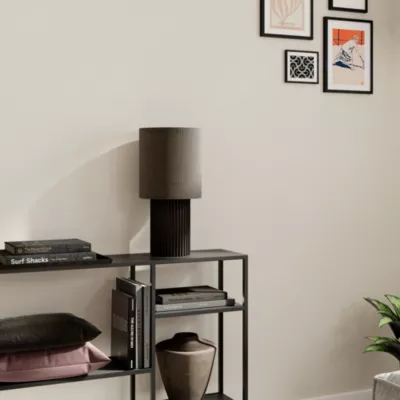Papier peint à peindre vinyle intissé relief texturé blanc L. 1005 x l. 53 cm GoodHome Laurus