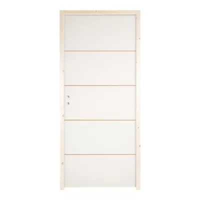 Bloc-porte Slot pro blanc H.204 x l.93 cm, poussant droit