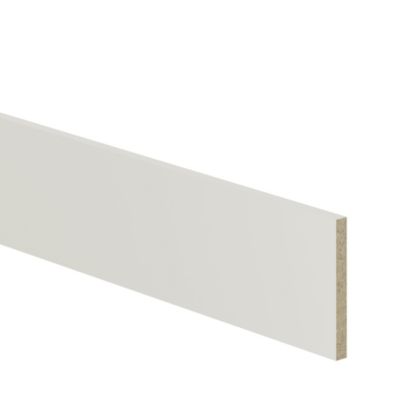 Plinthe de cuisine Elcot blanc H.15 x l.240 x ép.1,6 cm GoodHome