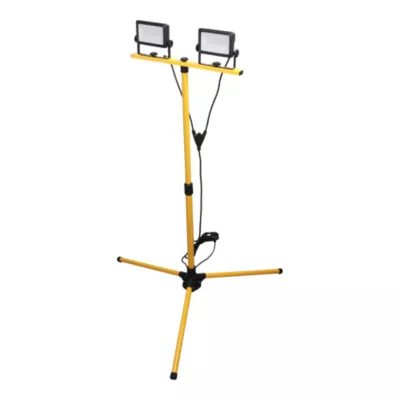 Double projecteurs de travail filaire sur trépied 20W