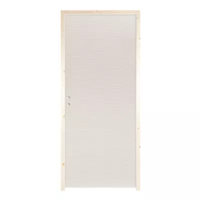 Bloc-porte Vague H.204 x l.73 cm, poussant droit