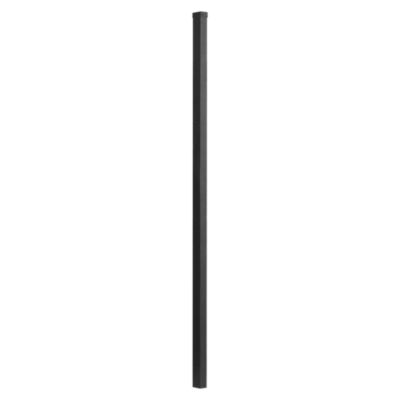 Glissière vendue par 2 en aluminium anthracite pour départ mural Neva Klikstrom, hauteur unitaire 95cm