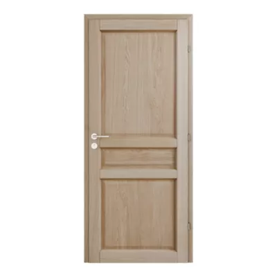 Bloc-porte Ordesa 3 panneaux effet chêne H.204 x l.73 cm, poussant gauche
