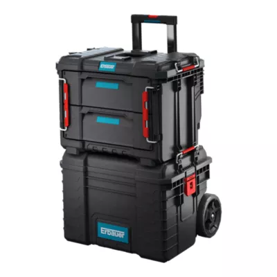 Servante sur trolley Erbauer 2 compartiments