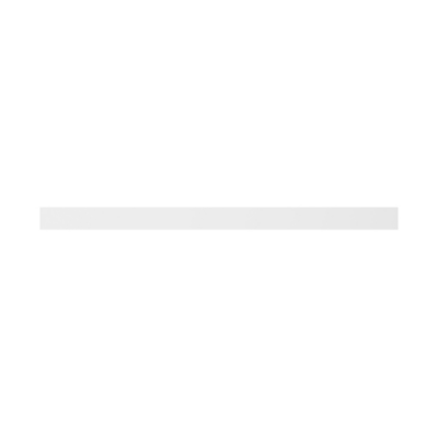 Corniche GoodHome Garcinia blanc mat H. 16 mm x l. 2,4 m x Ép. 16 mm