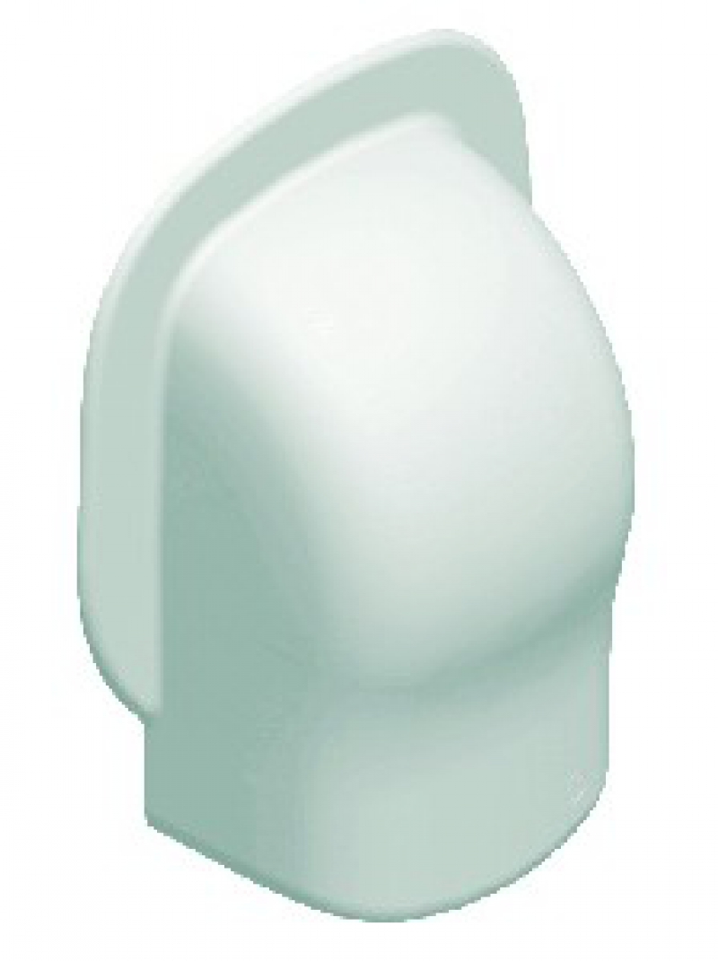 GOULOTTE POUR LA CLIMATISATION CND PVC auto-extinguible coloris Blanc Everestlivré socle + couvercle - longueur standard 2 m ( tarifé au mètre )