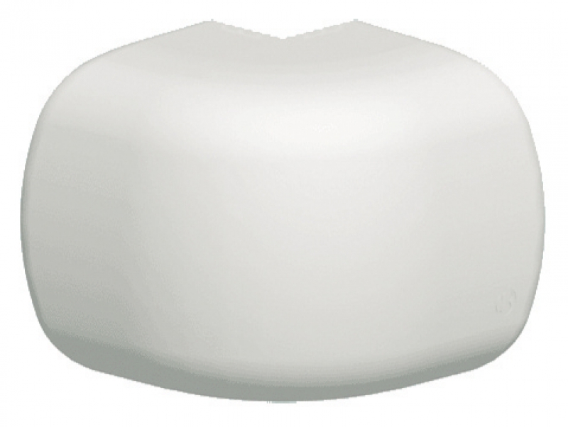 GOULOTTE POUR LA CLIMATISATION CND PVC auto-extinguible coloris Blanc Everestlivré socle + couvercle - longueur standard 2 m ( tarifé au mètre )