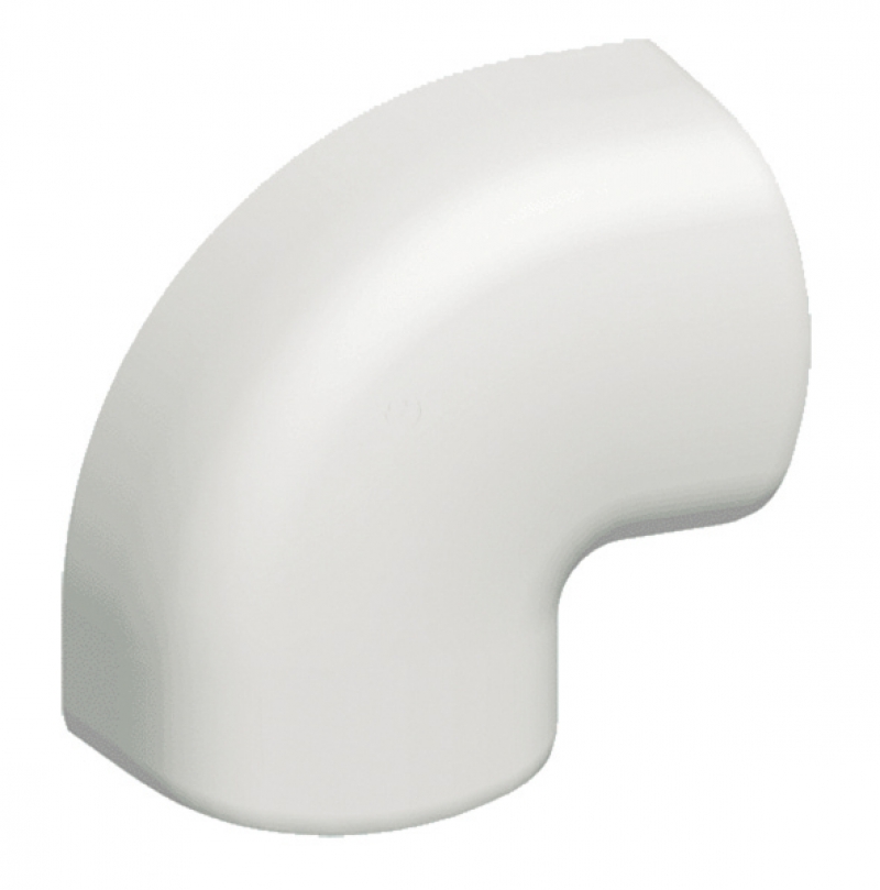 GOULOTTE POUR LA CLIMATISATION CND PVC auto-extinguible coloris Blanc Everestlivré socle + couvercle - longueur standard 2 m ( tarifé au mètre )