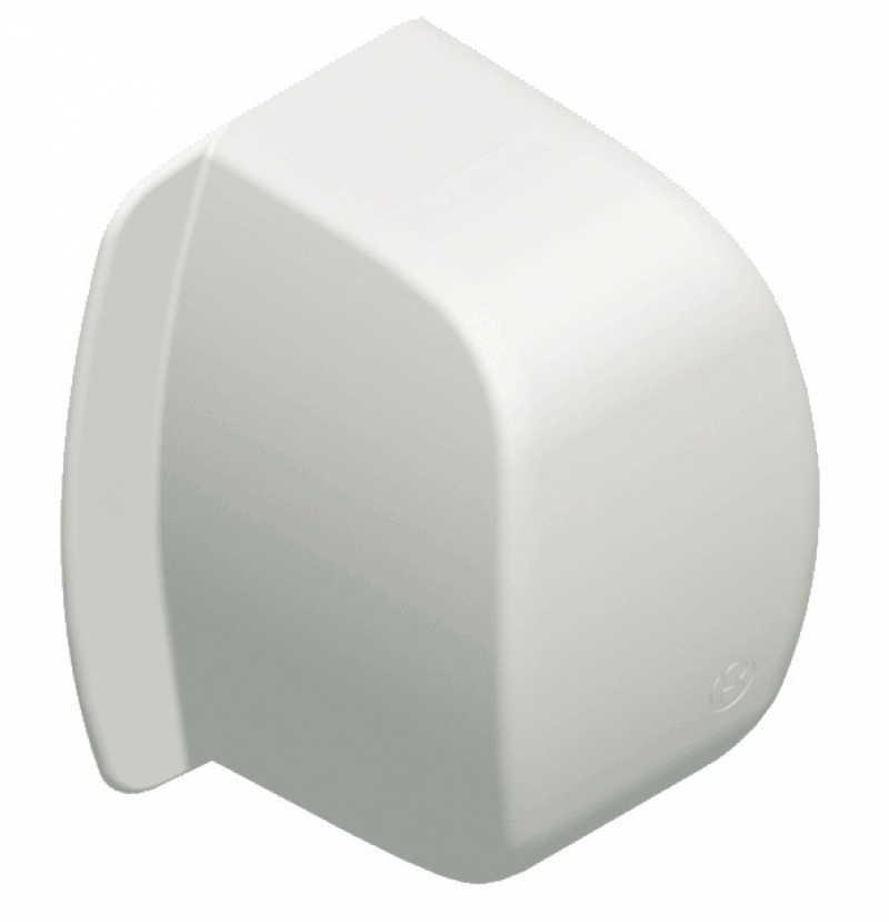 GOULOTTE POUR LA CLIMATISATION CND PVC auto-extinguible coloris Blanc Everestlivré socle + couvercle - longueur standard 2 m ( tarifé au mètre )