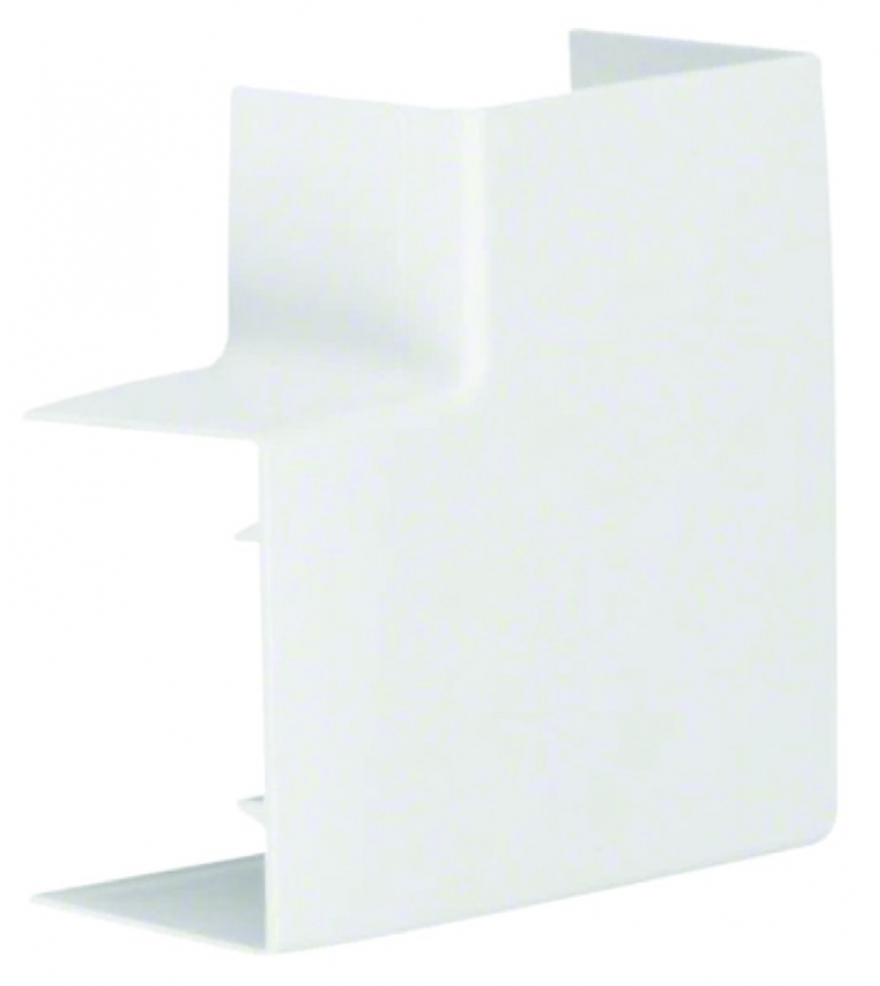 Système de goulottes de distribution multi-usages en PVC coloris blanc pure
