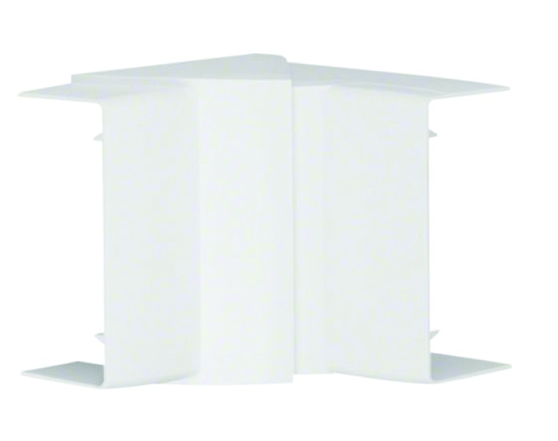 Système de goulottes de distribution multi-usages en PVC coloris blanc pure