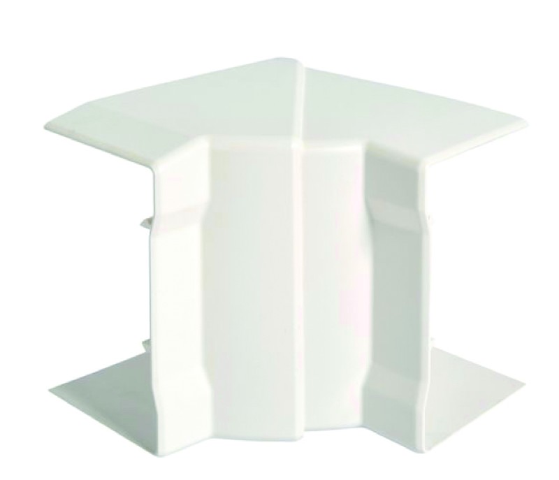 Système de goulottes de distribution multi-usages en PVC coloris blanc pure