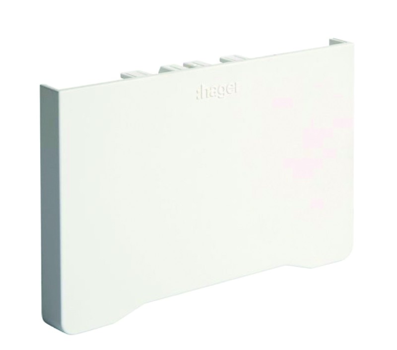 Système de goulottes de distribution multi-usages en PVC coloris blanc pure