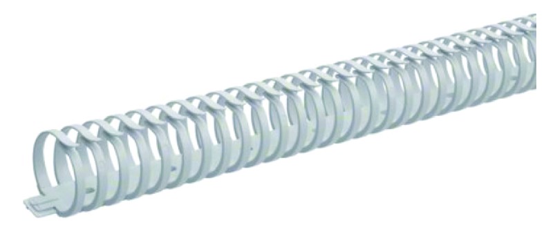 Système de goulottes de distribution multi-usages en PVC coloris blanc pure
