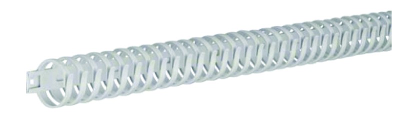 Système de goulottes de distribution multi-usages en PVC coloris blanc pure