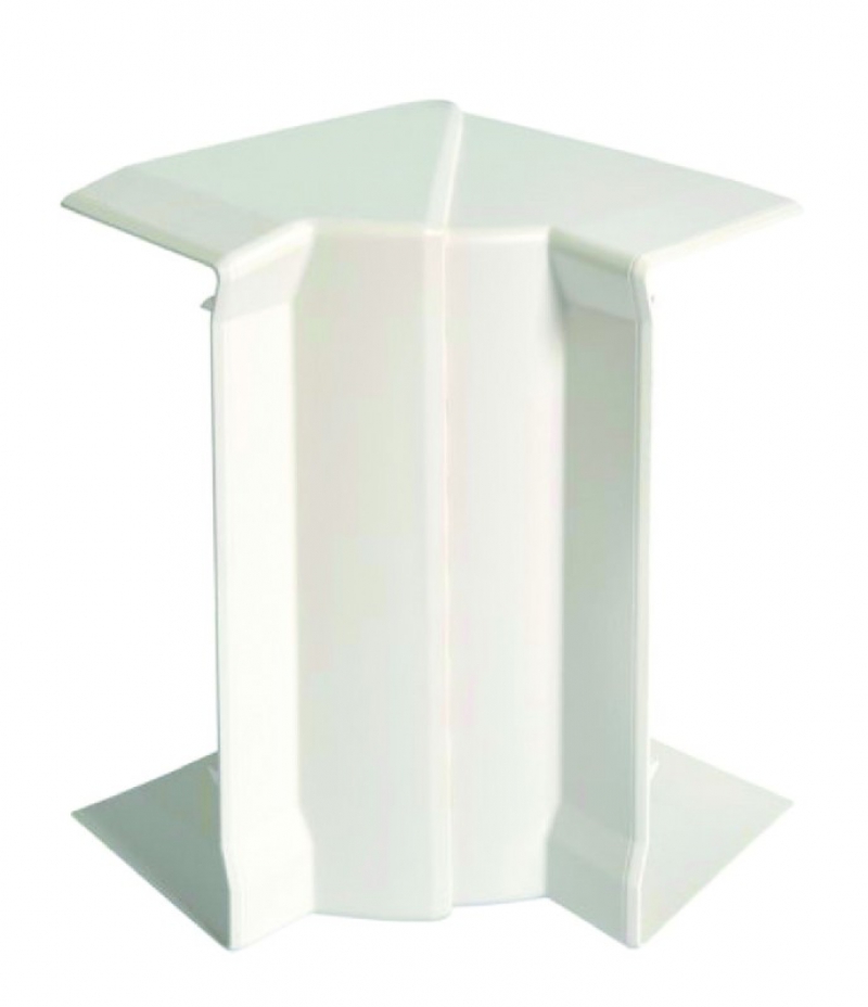 Système de goulottes de distribution multi-usages en PVC coloris blanc pure