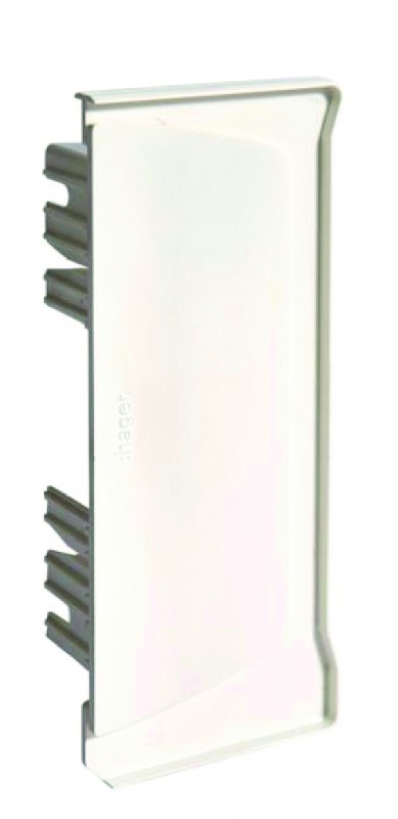 Système de goulottes de distribution multi-usages en PVC coloris blanc pure