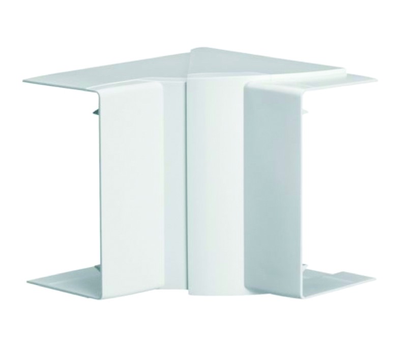 Système de goulottes de distribution multi-usages en PVC coloris blanc pure
