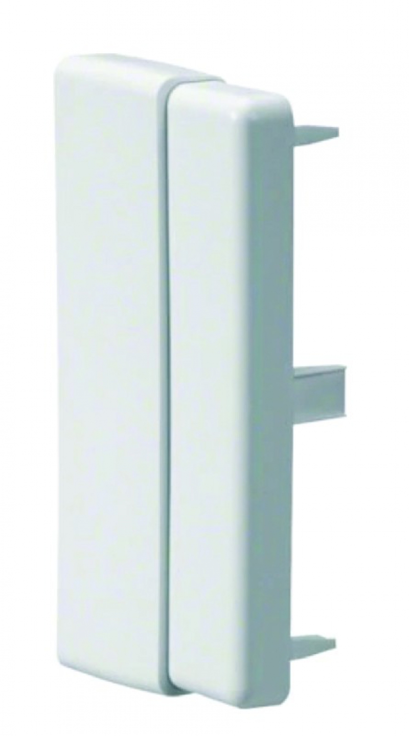 Système de goulottes de distribution multi-usages en PVC coloris blanc pure